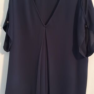 Michael Kors Deep Blue Blouse